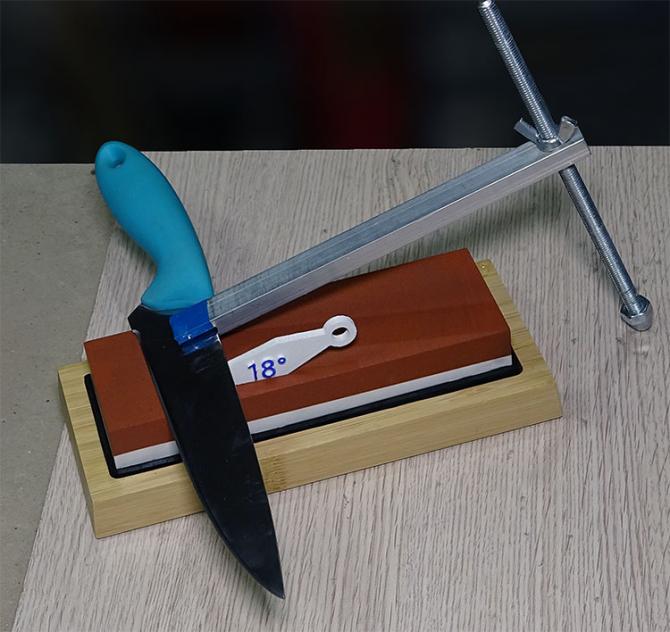 Simple Knife Sharpener Jig  için görsel