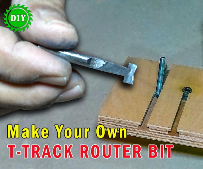 T-Track Router Bit - DIY için görsel