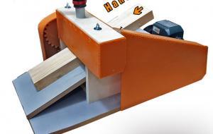 Drum Sander Motorized Feed Mechanizm