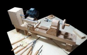 _Wooden-Plywood Lathe Making